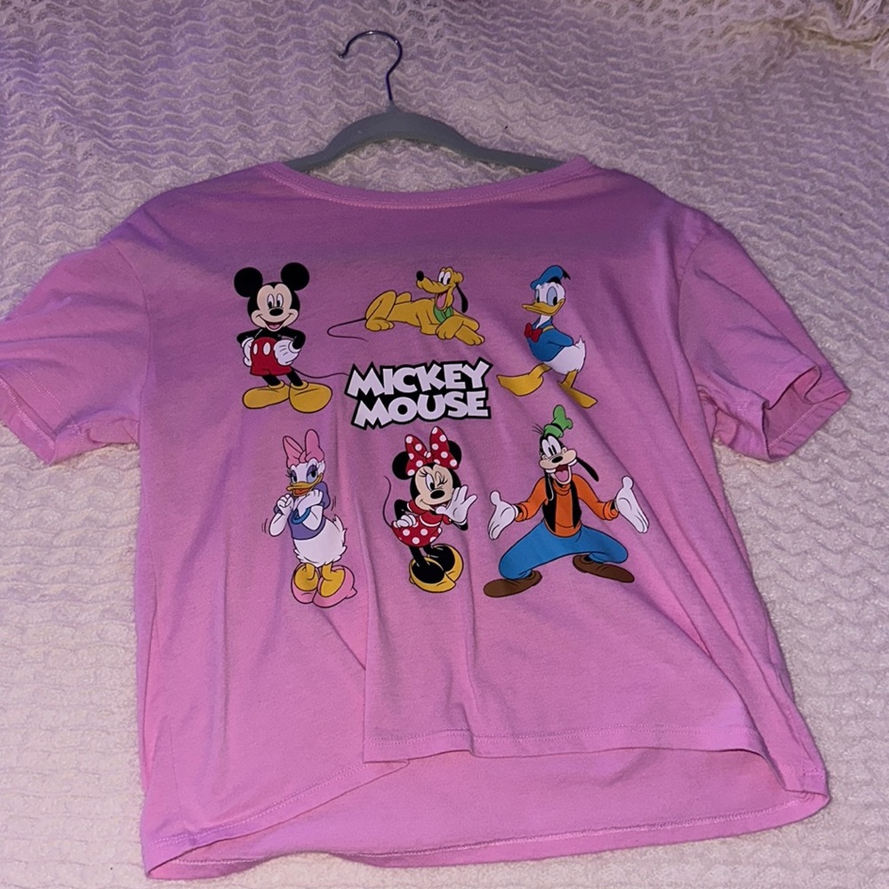 Pink Mickey Mouse Shirt